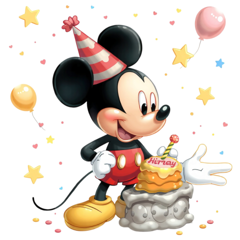Mickey Mouse Png transparent birthday