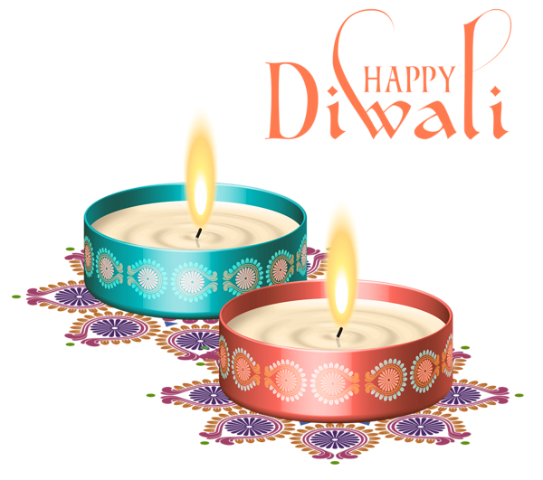 Nice Candles Happy Diwali  PNG