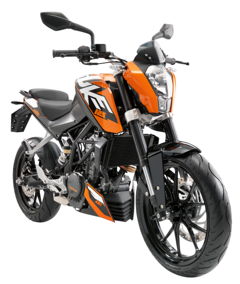 Orange Motorcycle Bike PNG Clipart Background