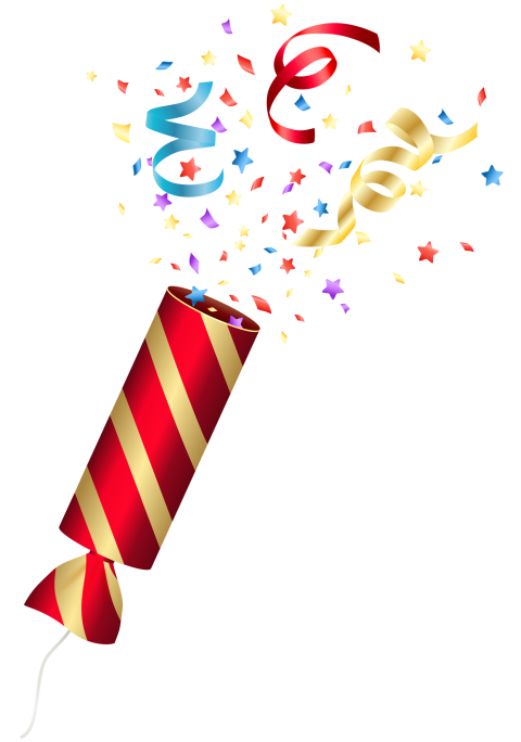 Party Blaster Confetti PNG Full Hd Download