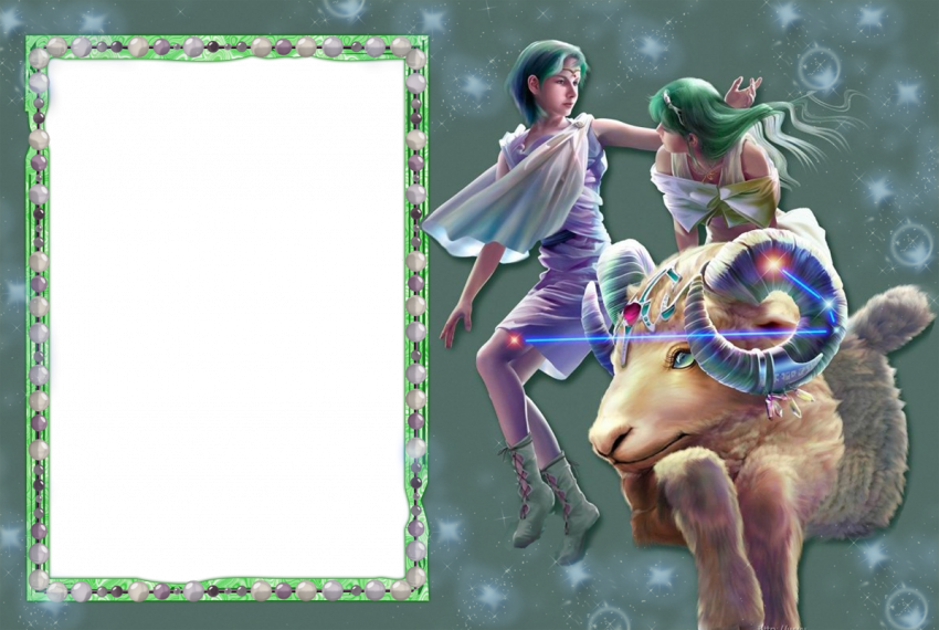 Photo frame for girl PNG Download HD