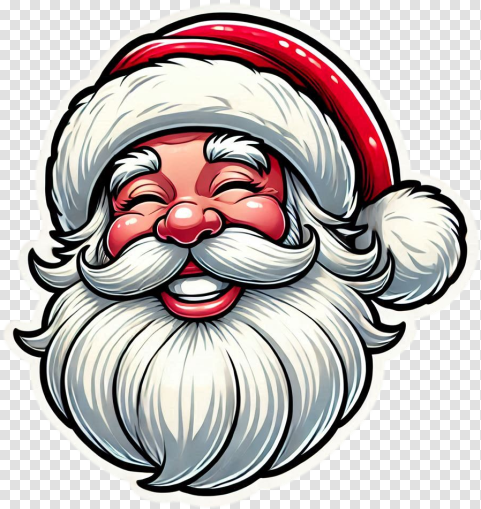Photoshop Smiling Santa Claus Png For Holiday Posters