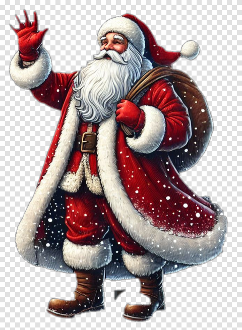 Picsart Santa Claus Png For Craft Projects Editing