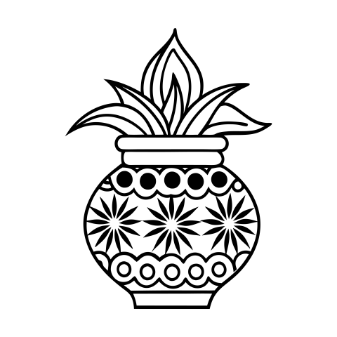 Puja Kalash Clipart Png Vector transparent background images