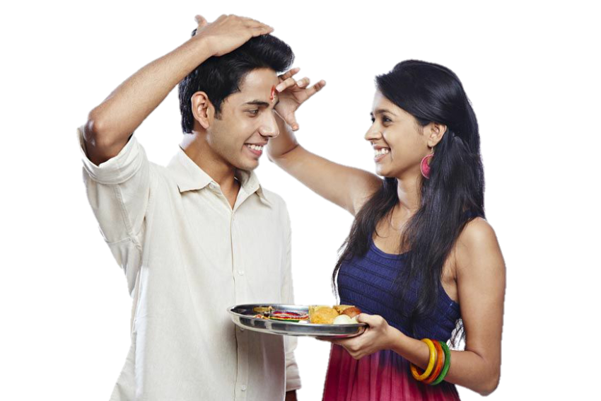 Raksha Bandhan Brother Sister Png images Clipart