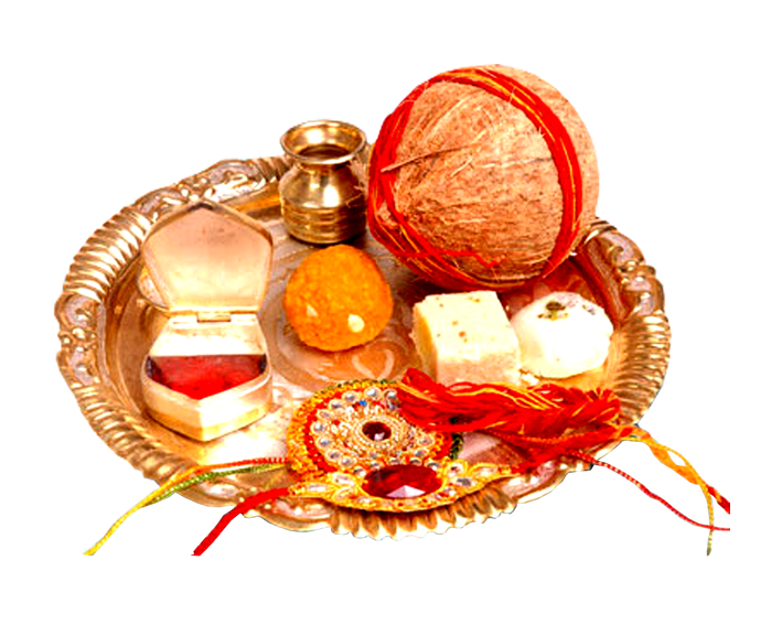 Raksha Bandhan Png Puja thali Hd