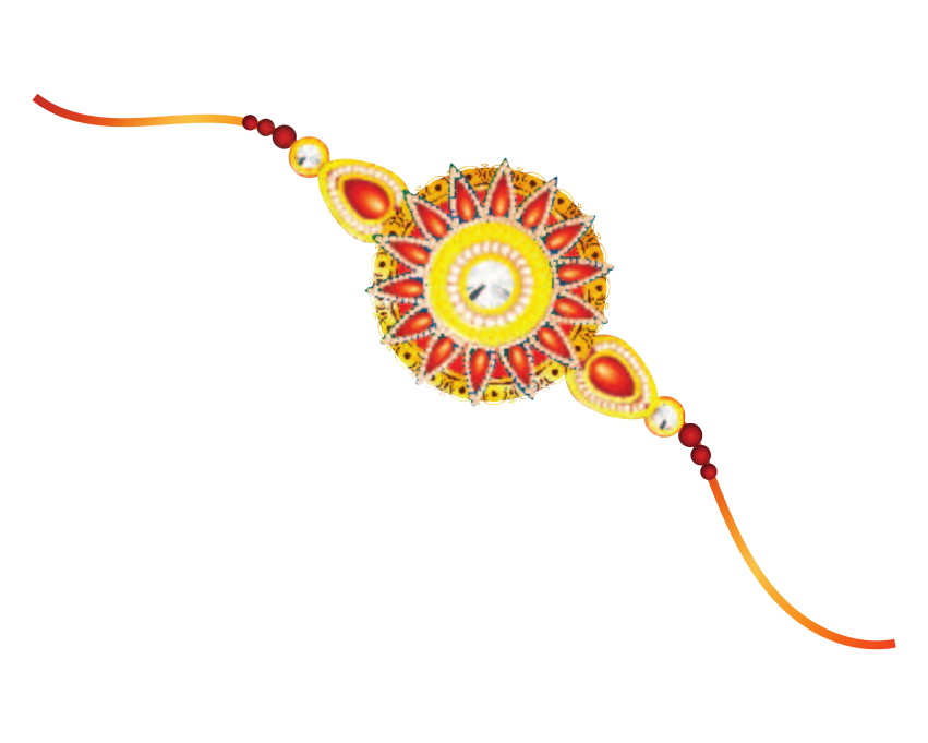 Raksha Bandhan Wristband transparent Background image Free vector