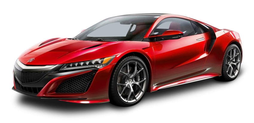 Red Acura Transparent Background PNG Image