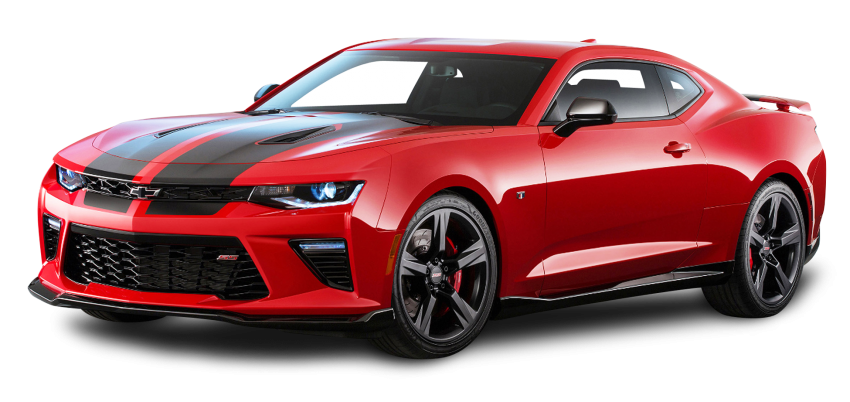 Red Chevrolet Car PNG Full HD Quality