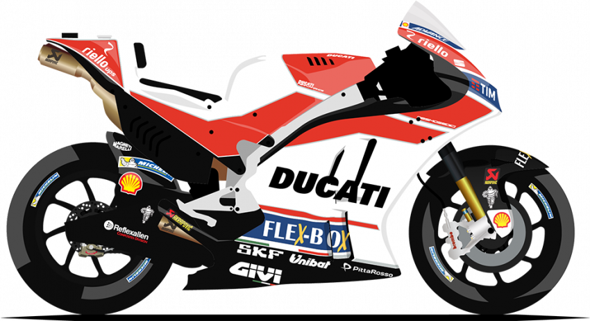 Red Ducati Transparent HD Download