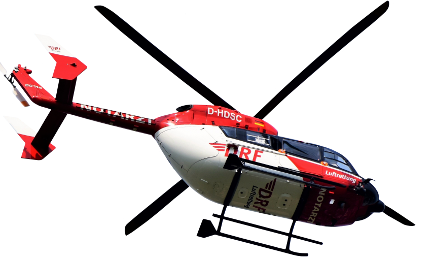 Red Helicopter PNG image Free Download