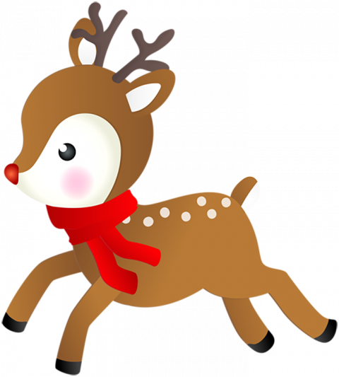 Reindeer PNG Transparent Background HD