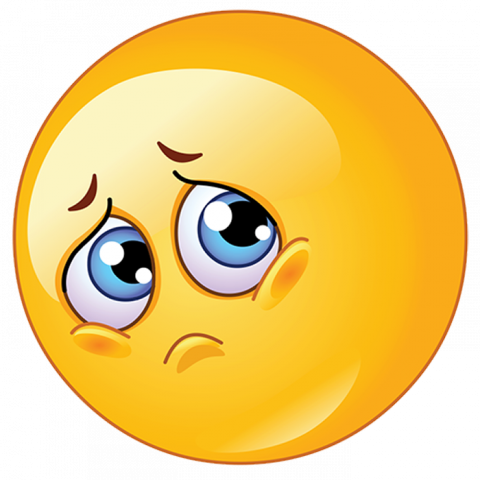 Sad Face Emoji PNG Images Download