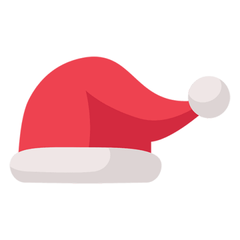 Santa Claus Hat PNG Image Background