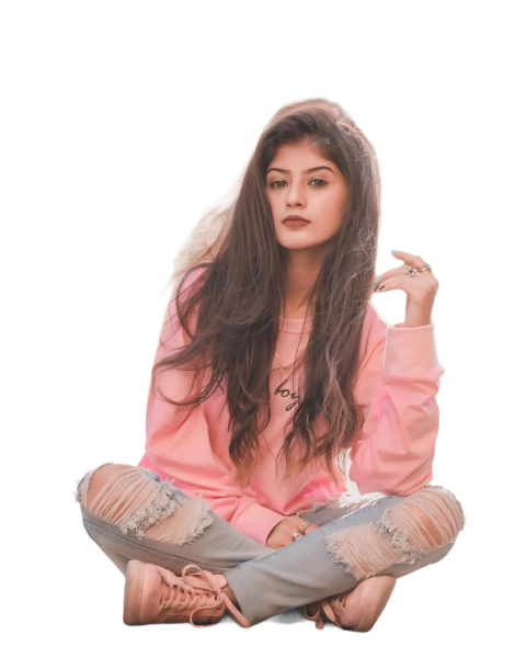 Sitting Arishfa Khan Girls Png Images