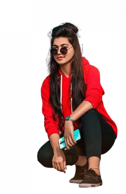 Sitting Girls PNG Images Full HD Transparent Background Free