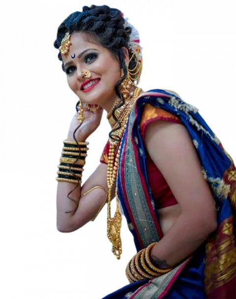 Smile Indian Girl Png HD For Photoshop Photo Editing