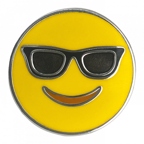 Smiley Face Emoji With Sunglasses PNG Full HD