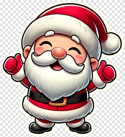 Smiling Santa Claus Png For Website Backgrounds