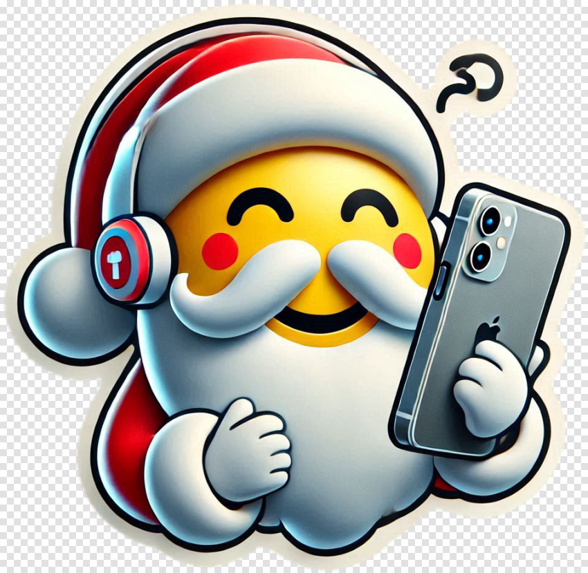 Smiling Santa Claus Png For Winter Themes Editing