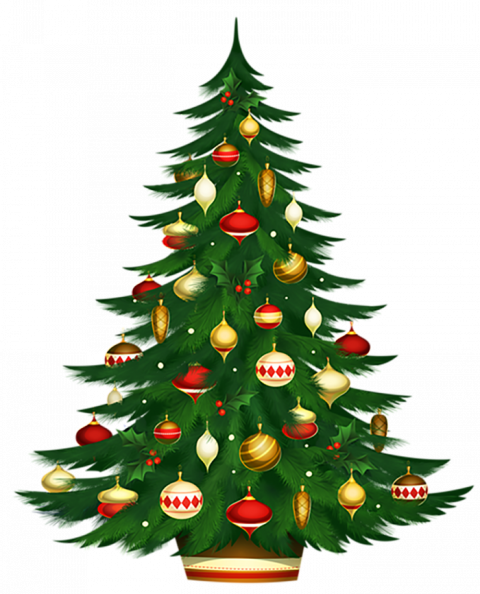 Snow Christmas Tree PNG Images Download Free