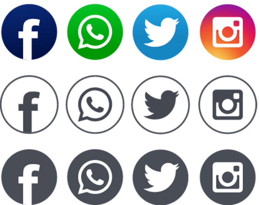 Social Networks Logo PNG Full HD