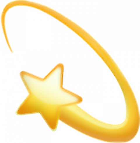 Star Symbol Emoji PNG Images Download HD