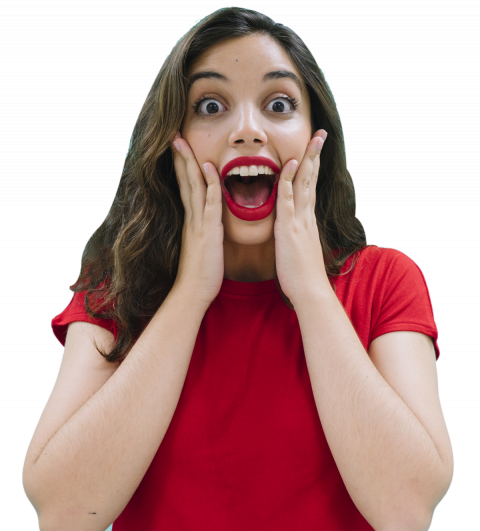 Surprised Girl PNG Images Download Free