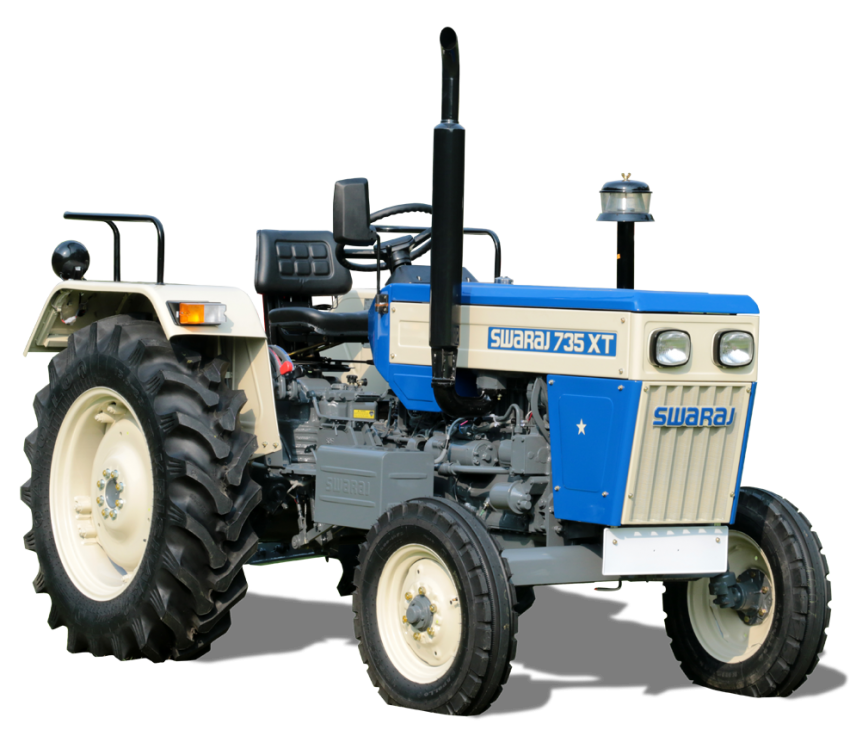 Swaraj Tractor PNG Full HD Transparent