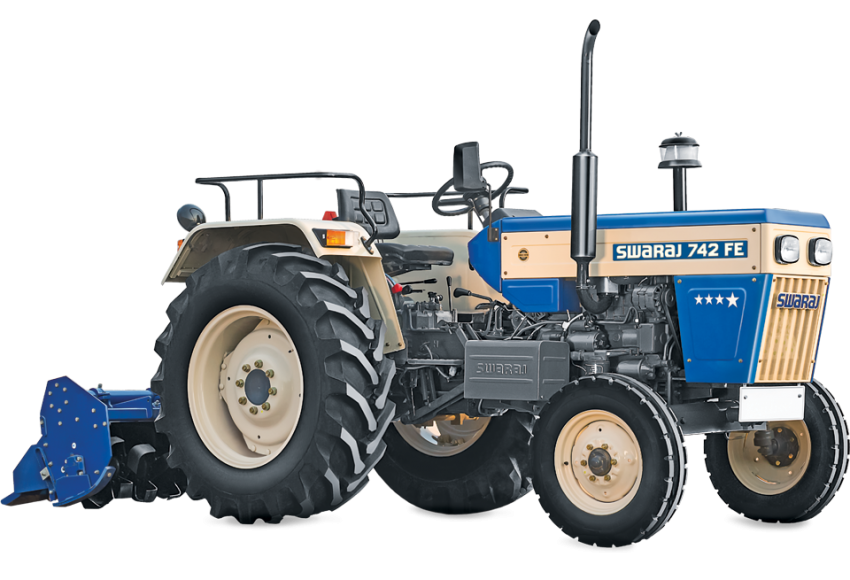 Swaraj Tractor Transparent PNG Image Hd