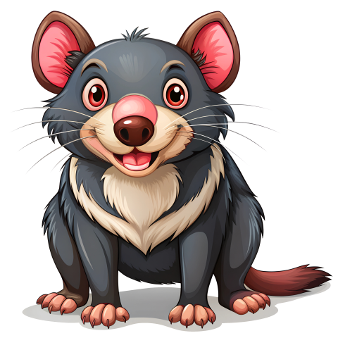 Tasmanian devil cartoon character Png clipart hd stock