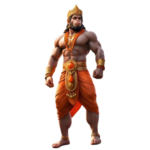 The legend of Hanuman Png images free transparent background