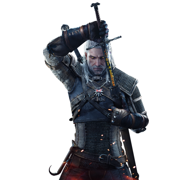 The Witcher Geralt Png Images HD