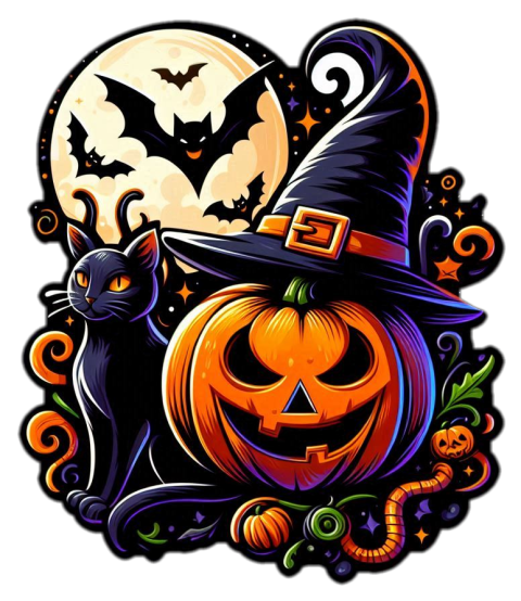 Transparent Halloween Png icons for web design