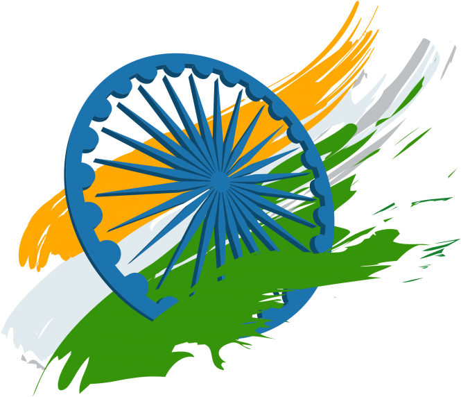 Transparent indian Flag Logo Png Without Background HD