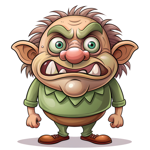 Ugliest cartoon character Png clipart images Stock Hd