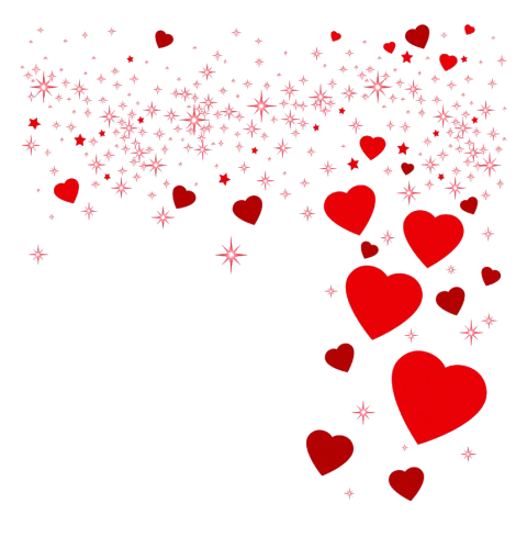 Valentines Day Heart PNG Pic Free Download