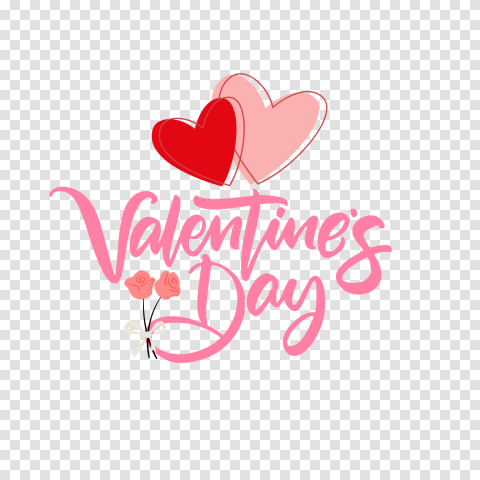 Valentine's Day transparent background Png HD