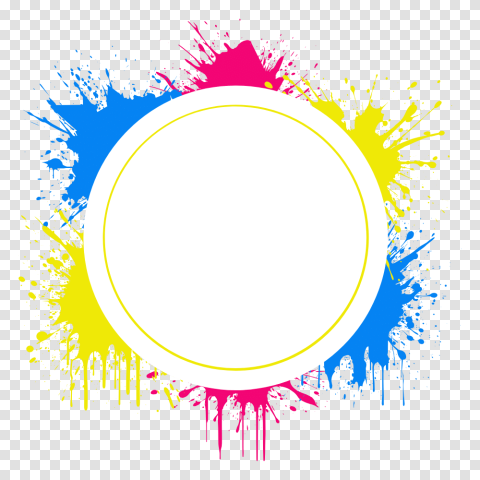 Vibrant Color Splash Indian Traditional Holi Paint Spray Png Image