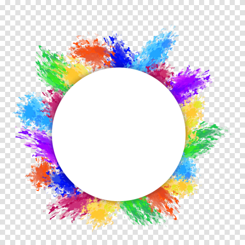 Vibrant Holi Paint Spray Png Picture Color Splash Indian Tradition
