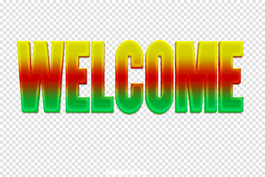 Welcome Png Text Transparent Image Thumbnail