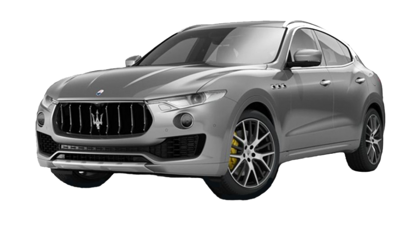 White Maserati Transparent PNG HD