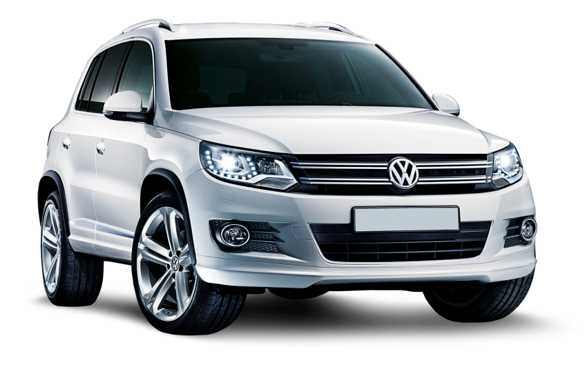 White Volkswagen Car PNG Free File Download