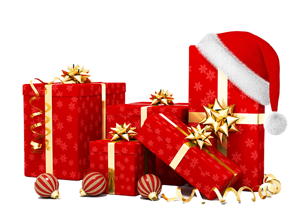 Wrapped Christmas Gift PNG Image HD Free