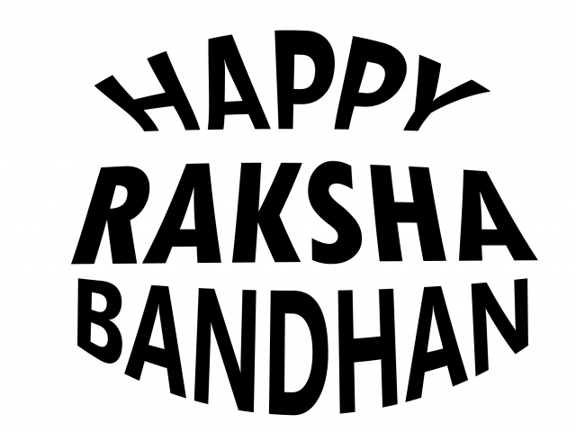 happy raksha bandhan text png transparent image