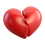 3D Broken heart png transparent background free Images
