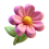 3D Pink Flower Png free clipart transparent background