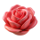 3D Red Rose flower png transparent background