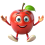 Apple fruit cartoon character png Clipart Images