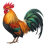 Big Colorful Rooster Image Transparent Hd Png